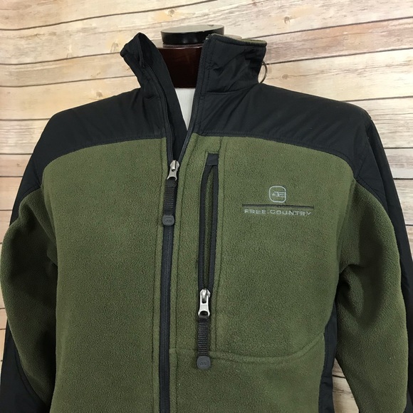 Free Country jacket full zip fleece pockets - Picture 2 of 7